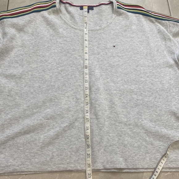 Tommy Hilfiger Striped Sleeve Sweater - Picture 10 of 10
